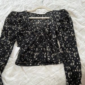 ASTR the Label flowered blouse